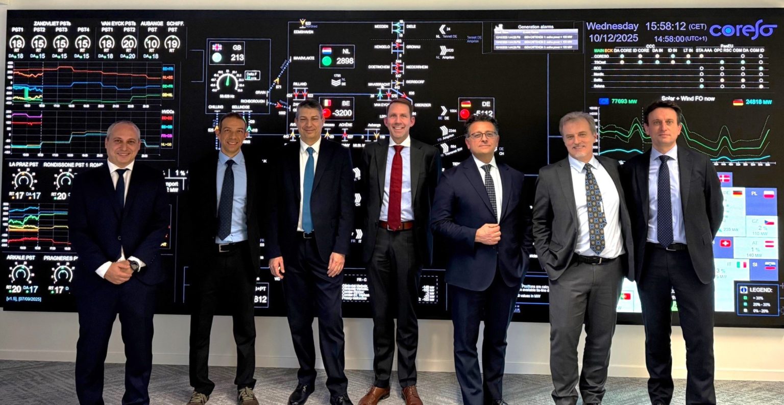 Coreso Visit of high-level Terna delegation | Coreso