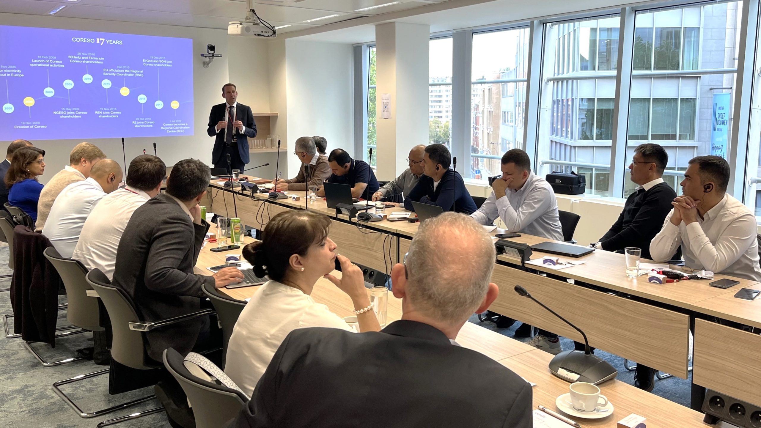 Coreso Visit of Central Asian delegation | Coreso