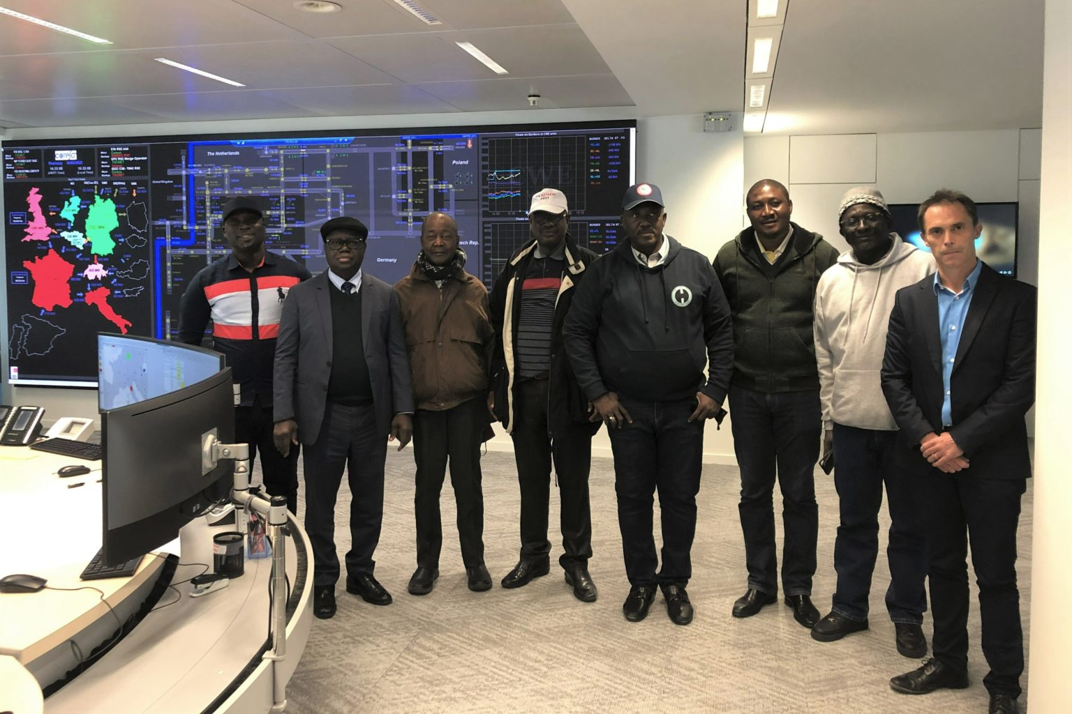 Visit from tso members of the west african power pool wapp coreso